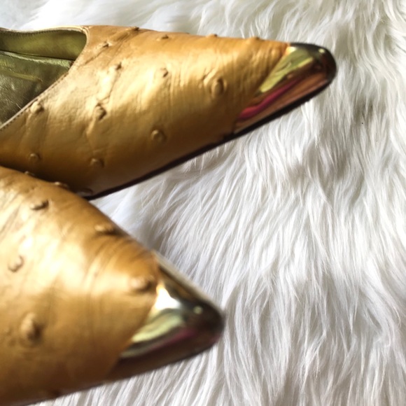 Rene Caovilla Ostrich Heels. - Picture 4 of 7